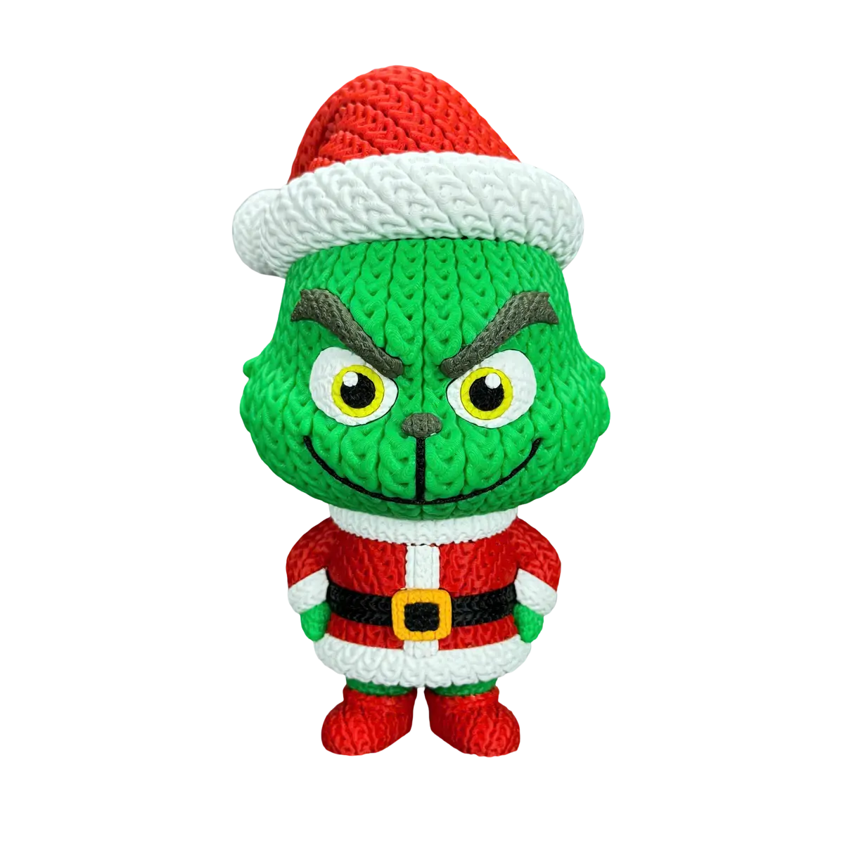 Grinch Santa Crochet