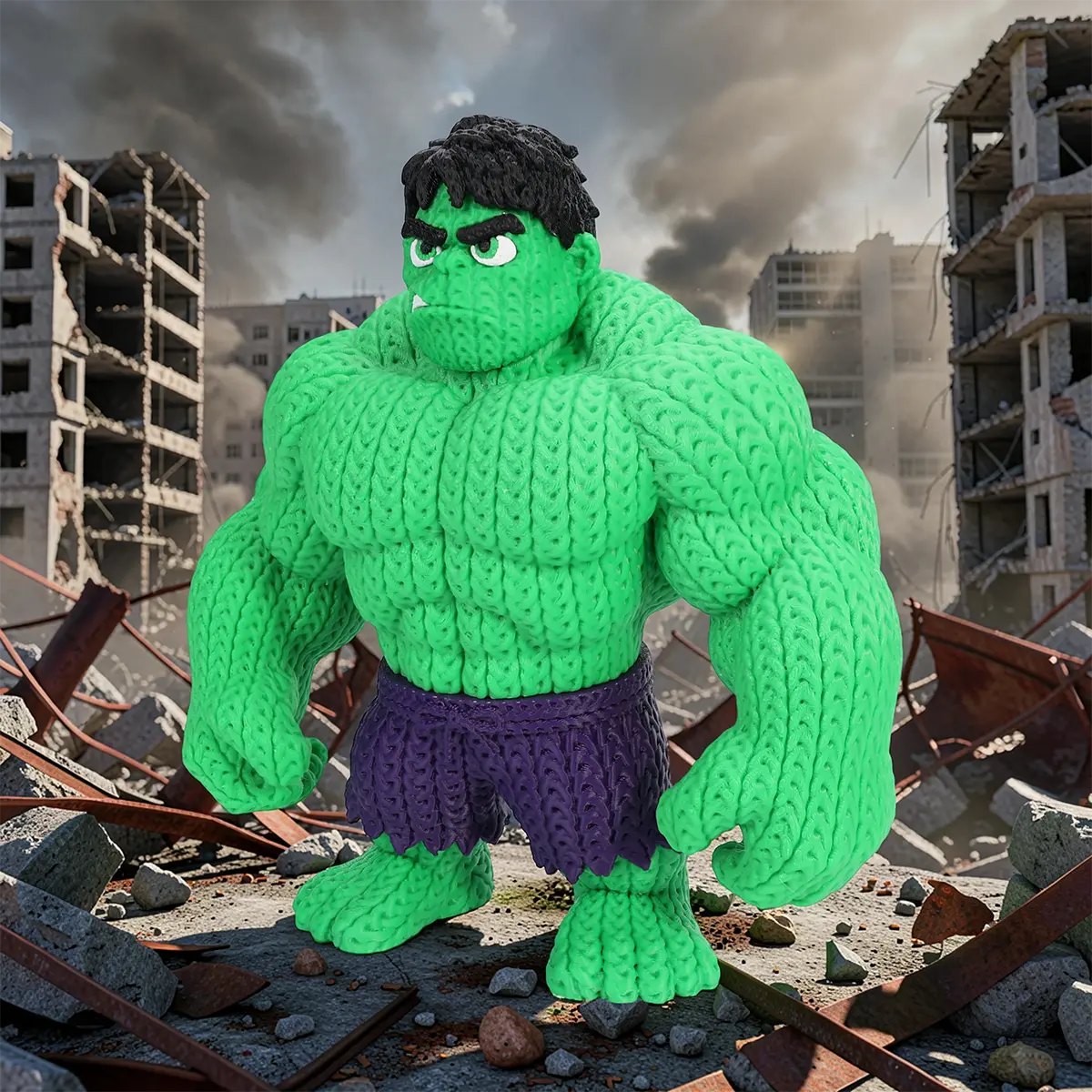 HULK CROCHET 5