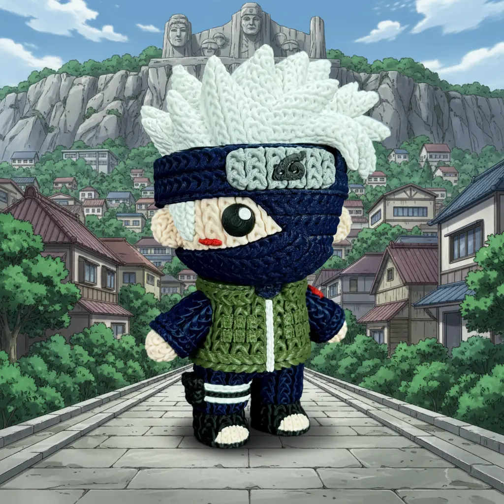 KAKASHI CROCHET 4