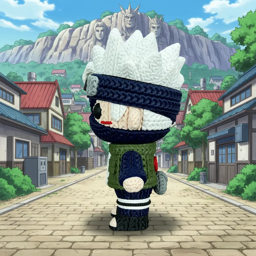 KAKASHI CROCHET 5
