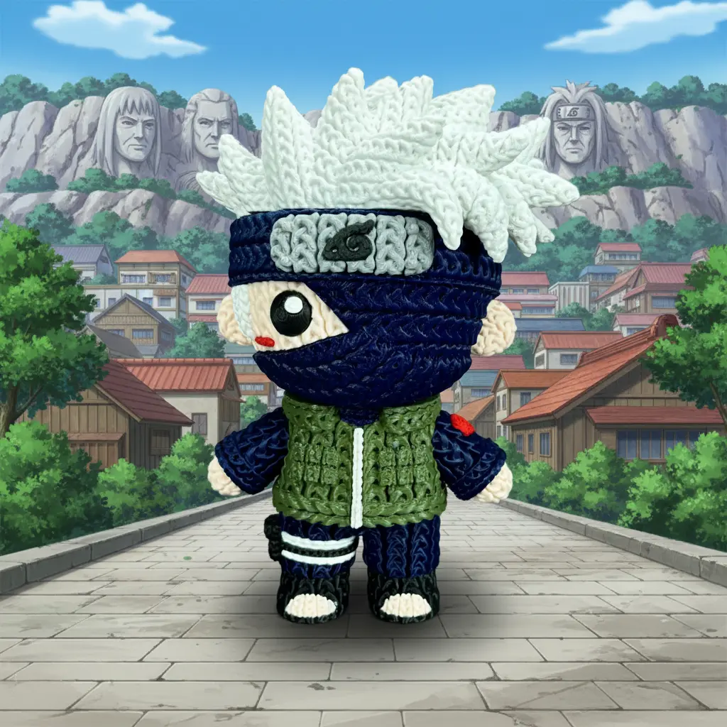 KAKASHI CROCHET 1