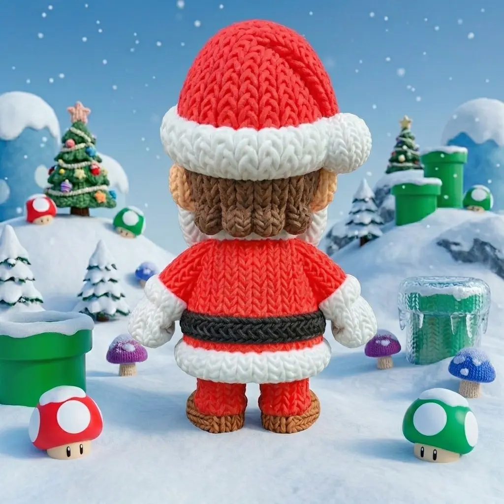 MARIO SANTA CROCHET 2