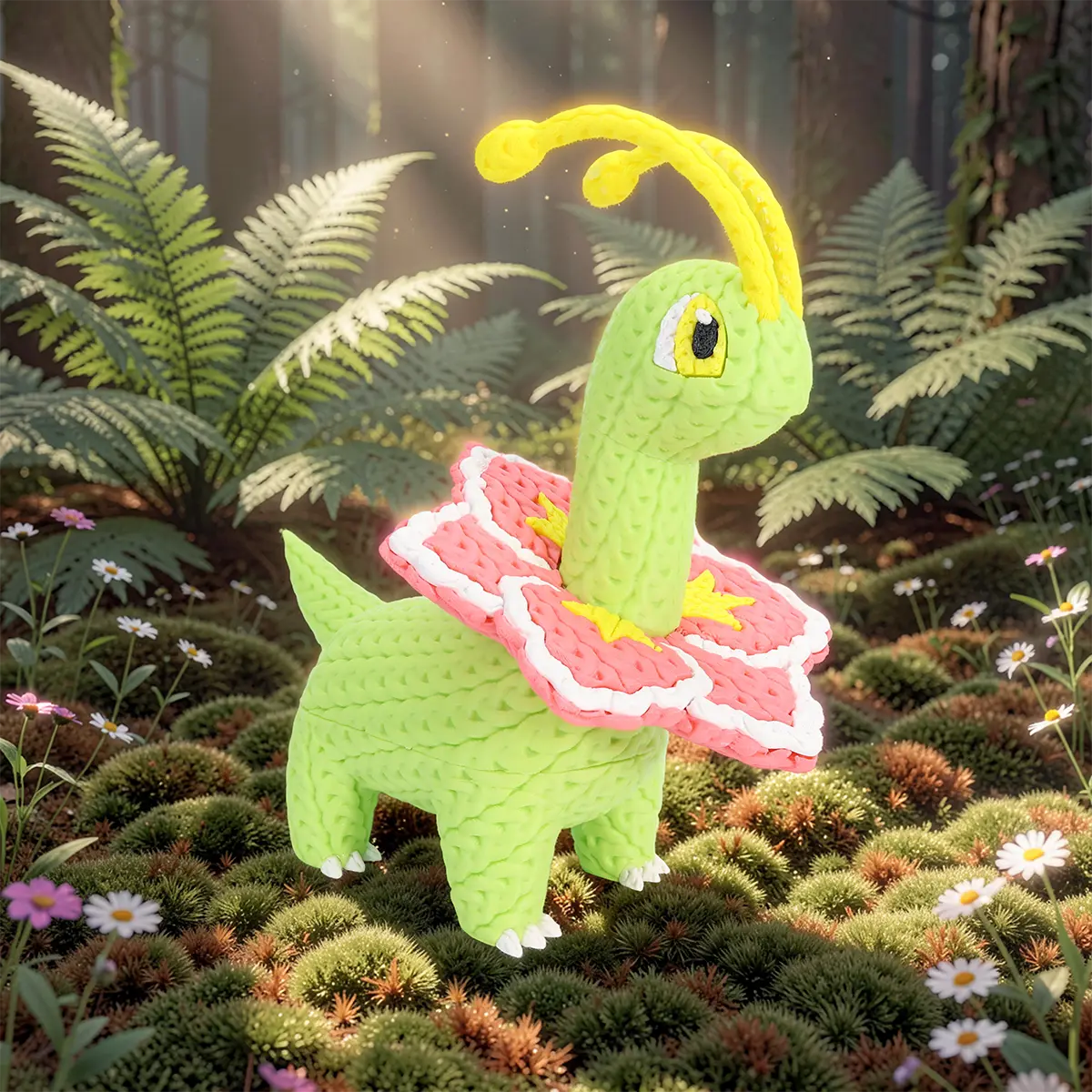 MEGANIUM CROCHET 4