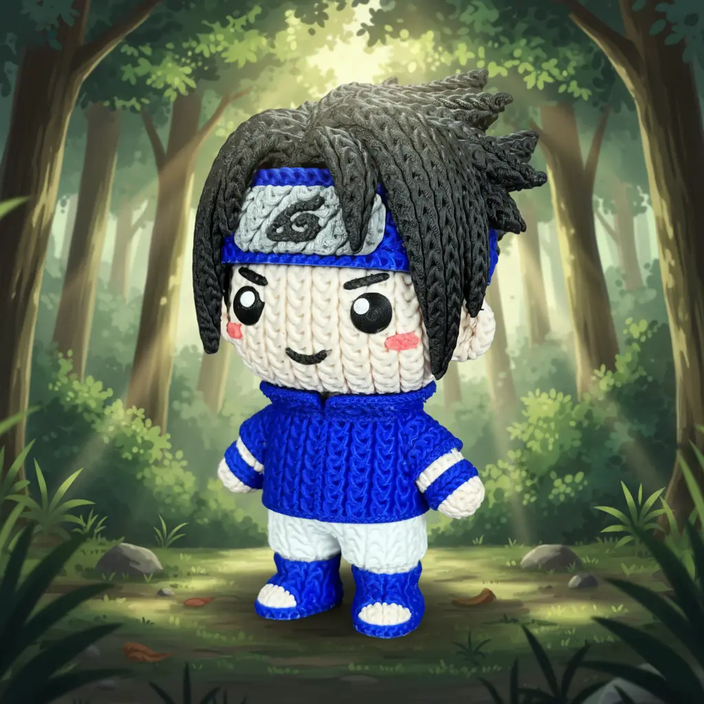 SASUKE CROCHET 3