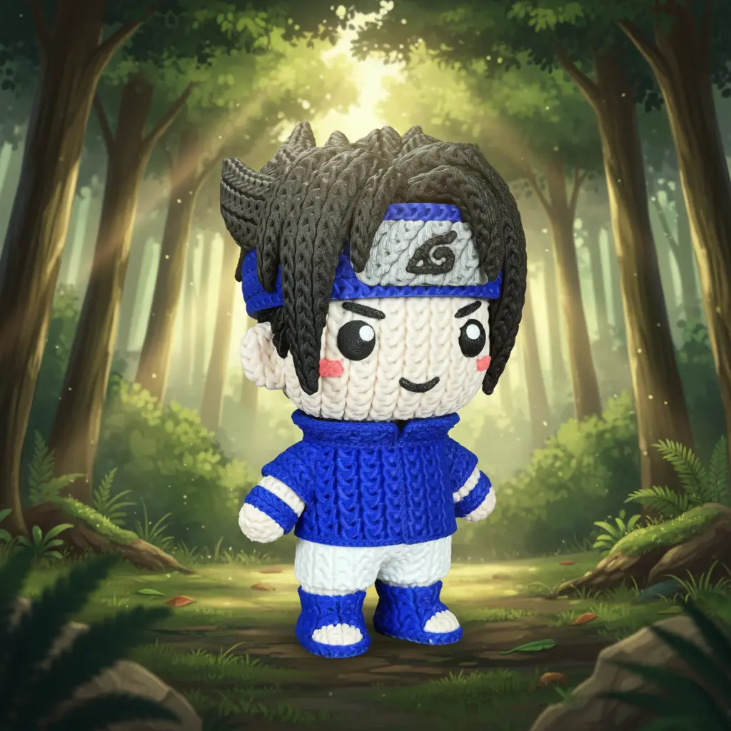 SASUKE CROCHET 4